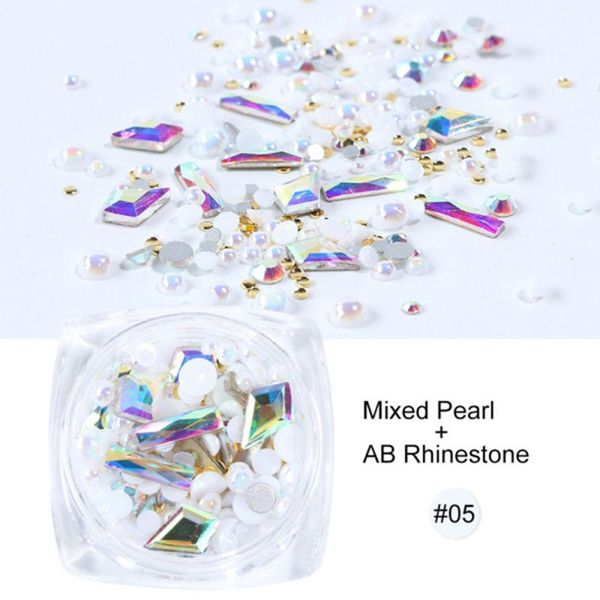 nail art kits multi shapes ab holographic rhinestones imitation pearl beads jewelry 3d decals decorations flat back gems set
nail art kits multi shapes ab holographic rhinestones imitation pearl beads jewelry 3d decals decorations flat back gems set