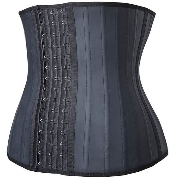 women's 25 steel boned waist trainer support cincher latex underbust corset waste tummy control waisttrainer slimming sheath belly wait, Black;gray
women's 25 steel boned waist trainer support cincher latex underbust corset waste tummy control waisttrainer slimming sheath belly wait, Black;gray