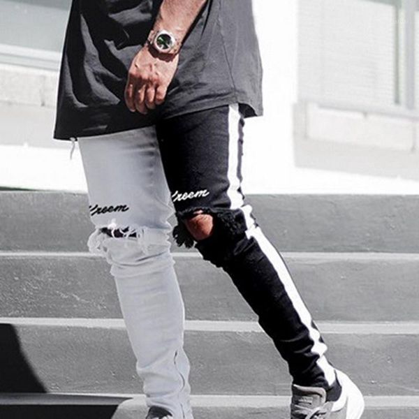 2020 men stylish ripped jeans pants biker skinny slim straight frayed denim trousers new fashion skinny jeans men clothes1, Blue
2020 men stylish ripped jeans pants biker skinny slim straight frayed denim trousers new fashion skinny jeans men clothes1, Blue