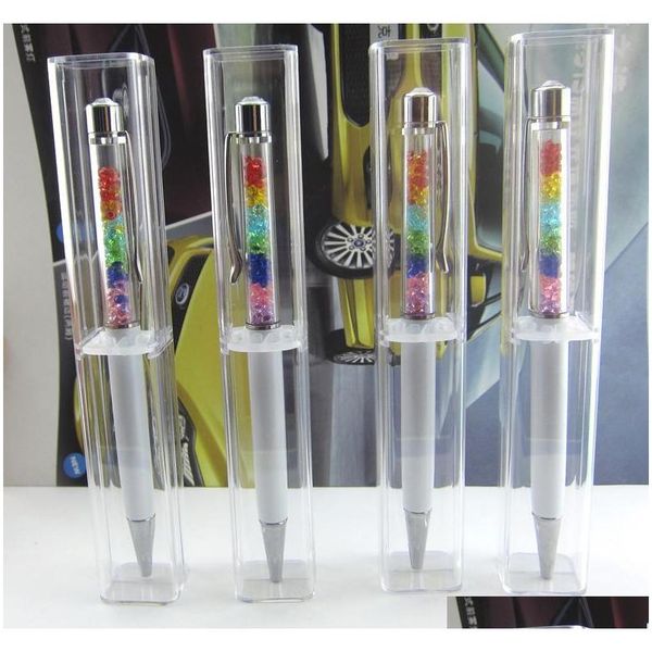 wholesale- 10pcs/lot pen case for crystal pen, gift box can for promotional crystal pen gift case pen box udx0p
wholesale- 10pcs/lot pen case for crystal pen, gift box can for promotional crystal pen gift case pen box udx0p