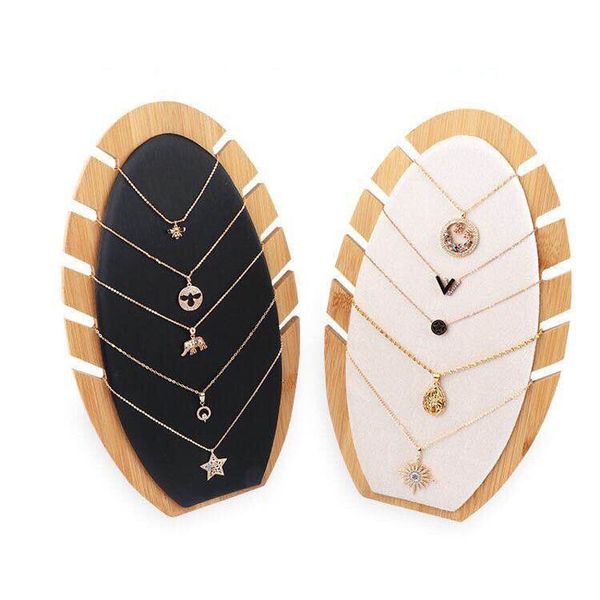 creative bamboo and wood jewelry necklace display stand earrings pendant earrings storage rack holder jewelry display display stand, Black
creative bamboo and wood jewelry necklace display stand earrings pendant earrings storage rack holder jewelry display display stand, Black