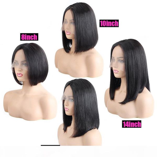 t lace short bob wig 8-14inch straight human hair wigs brazilian virgin human hair lace front wigs swiss lace frontal wig, Black;brown
t lace short bob wig 8-14inch straight human hair wigs brazilian virgin human hair lace front wigs swiss lace frontal wig, Black;brown