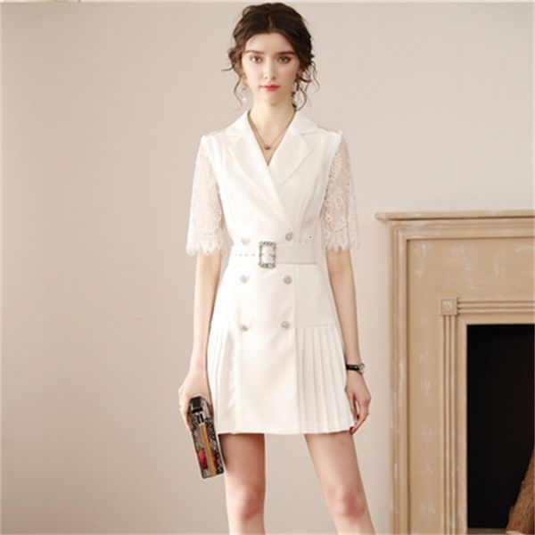 splicing women's lace plied ladies'dresses luxury belt high-quality korean dress dressed as fiesta white ribbons femme bathrobe v1, Black;gray
splicing women's lace plied ladies'dresses luxury belt high-quality korean dress dressed as fiesta white ribbons femme bathrobe v1, Black;gray