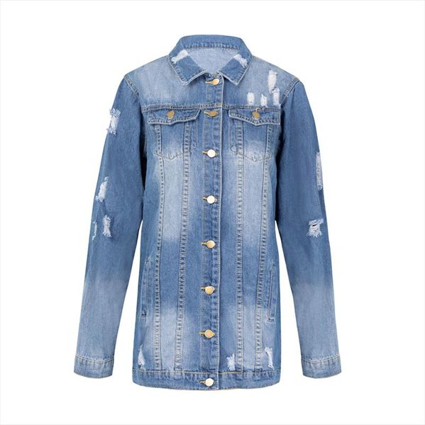 autumn winter solid turn down collar jean jacket for women loose casual fashionable women coats female outwear denim feminine, Black;brown
autumn winter solid turn down collar jean jacket for women loose casual fashionable women coats female outwear denim feminine, Black;brown