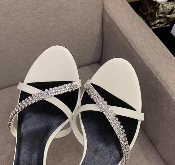 women's sandals 2020 summer new chain rhinestone high-heeled cross strap slim heel cat heel slippers1, Black
women's sandals 2020 summer new chain rhinestone high-heeled cross strap slim heel cat heel slippers1, Black