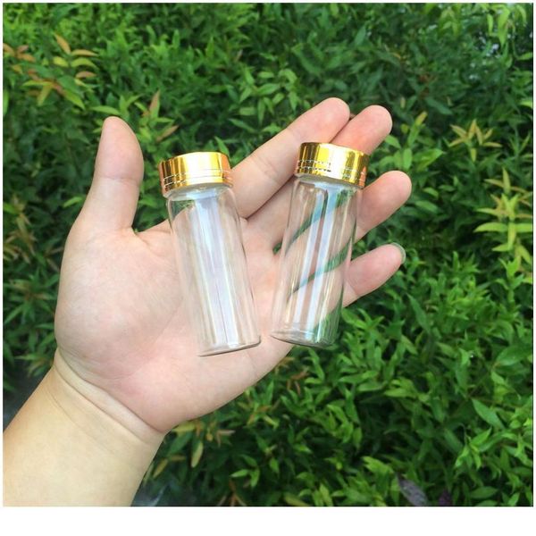 30x80mm 24pcs 40ml glass bottles aluminium screw golden cap empty transparent clear liquid gift container wishing bot bbylwd
30x80mm 24pcs 40ml glass bottles aluminium screw golden cap empty transparent clear liquid gift container wishing bot bbylwd