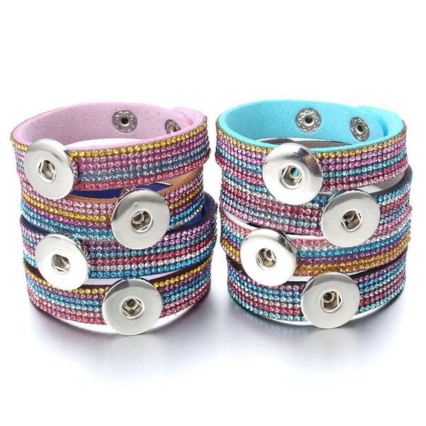 new snap button bracelet crystal rhinestone leather snap bangles fit 18mm button snap bracelets for women men diy bbyfnq, Golden;silver
new snap button bracelet crystal rhinestone leather snap bangles fit 18mm button snap bracelets for women men diy bbyfnq, Golden;silver