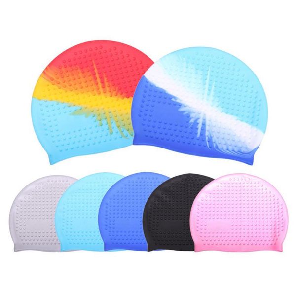 large swimming cap waterproof sile swim pool bathing caps hat long hair ear protection water bubble cap women men bbytjn
large swimming cap waterproof sile swim pool bathing caps hat long hair ear protection water bubble cap women men bbytjn