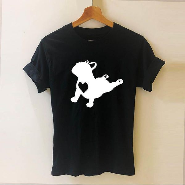 french bulldog pose pet animal summer style cooler t shirt cotton short sleeve funny woman t-shirt tees female tshirt, White
french bulldog pose pet animal summer style cooler t shirt cotton short sleeve funny woman t-shirt tees female tshirt, White