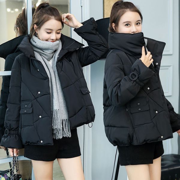 quality autumn high winter parka women's clothes 2020 elegant korean short female jacket parkas manteau femme my4662 fgas, Black
quality autumn high winter parka women's clothes 2020 elegant korean short female jacket parkas manteau femme my4662 fgas, Black