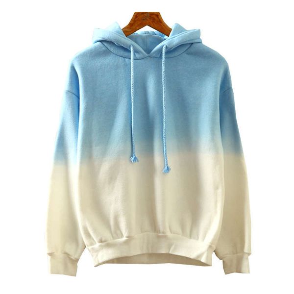 spring and autumn new harajuku style clothing korean version loose casual gradient hooded women's clothes, Black;gray
spring and autumn new harajuku style clothing korean version loose casual gradient hooded women's clothes, Black;gray
