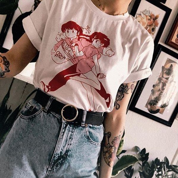 vip hjn ranma 1 2 japanese manga t shirt women 90s kawaii grunge aesthetic white tee hipsters cute
vip hjn ranma 1 2 japanese manga t shirt women 90s kawaii grunge aesthetic white tee hipsters cute