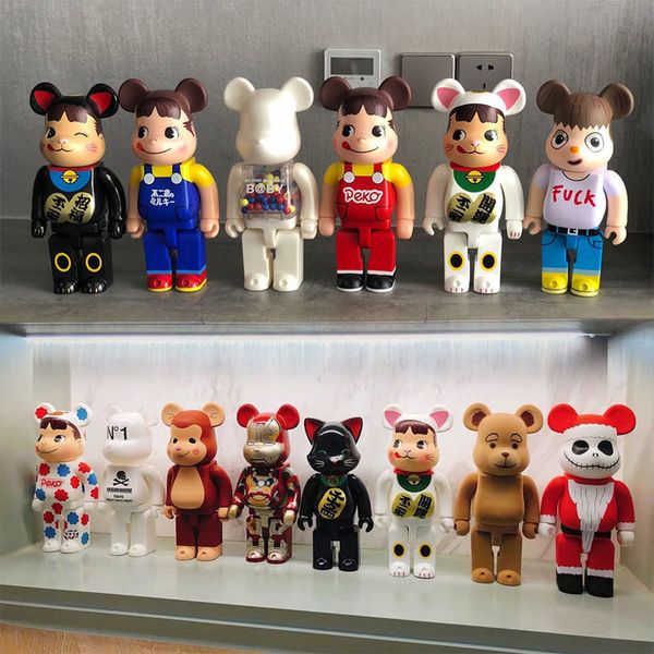 hyfrdfbearbrick violent building block bear fashion ornament decoration hand-made toy doll peripheral blind box giftgdr, Silver
hyfrdfbearbrick violent building block bear fashion ornament decoration hand-made toy doll peripheral blind box giftgdr, Silver