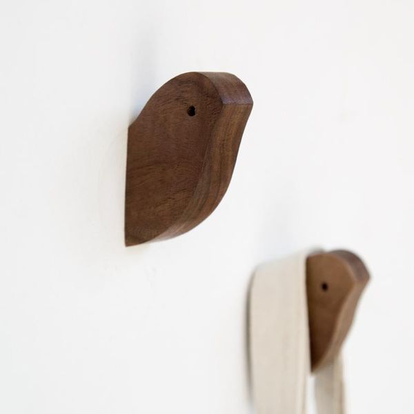 solid wood creative bird hook lovely wall hanging living room adhesive wall coat hat rack wooden simple decoration hook
solid wood creative bird hook lovely wall hanging living room adhesive wall coat hat rack wooden simple decoration hook