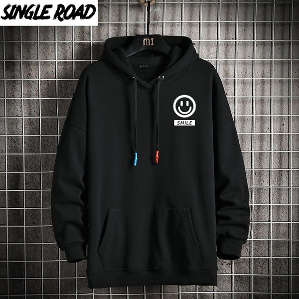 singleroad mens hoodies men autumn smile sweatshirt japanese streetwear harajuku oversized black hoodie men sweatshirts 201113
singleroad mens hoodies men autumn smile sweatshirt japanese streetwear harajuku oversized black hoodie men sweatshirts 201113