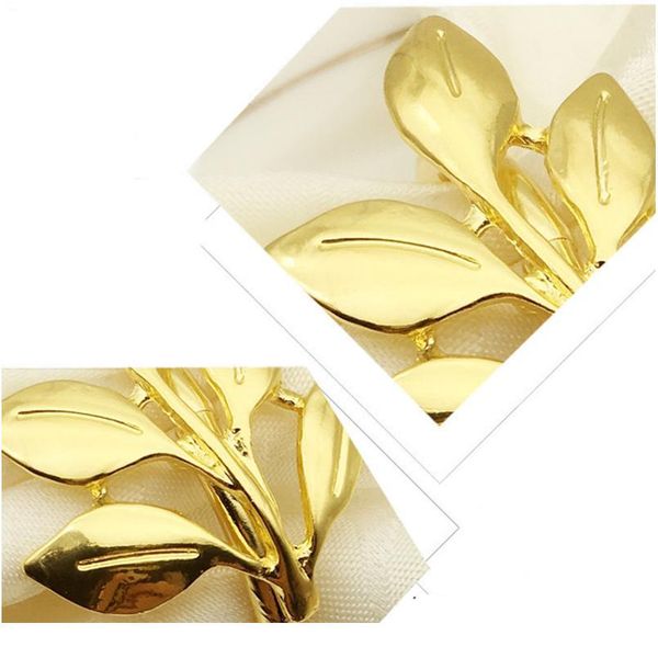 6/10pcs leaves napkin rings gold silver metal napkin holder for wedding party banquet baptismal shower dining tab qylhsl
6/10pcs leaves napkin rings gold silver metal napkin holder for wedding party banquet baptismal shower dining tab qylhsl