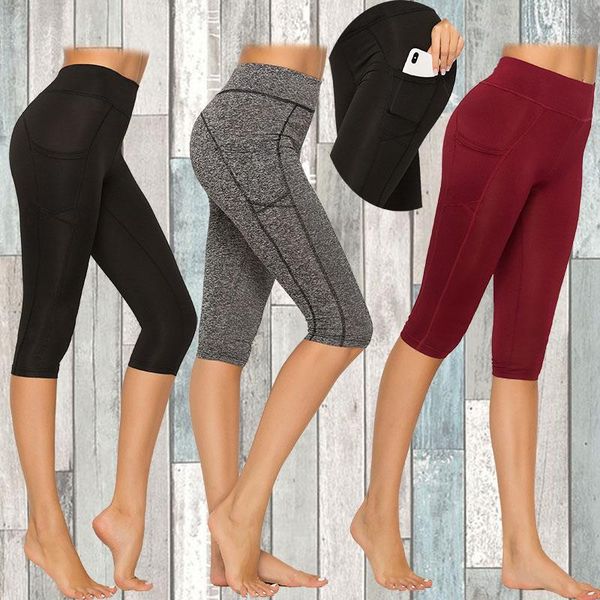women's leggings fitness women push up high waist pocket workout leggins 2021 autumn fashion casual knee-length breathable1, Black
women's leggings fitness women push up high waist pocket workout leggins 2021 autumn fashion casual knee-length breathable1, Black