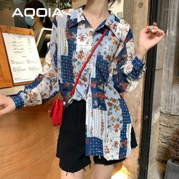 autumn vintage floral printing loose women blouse shirt button up patchwork office lady shirts 2020 ins fashion plus size blouse1, White
autumn vintage floral printing loose women blouse shirt button up patchwork office lady shirts 2020 ins fashion plus size blouse1, White