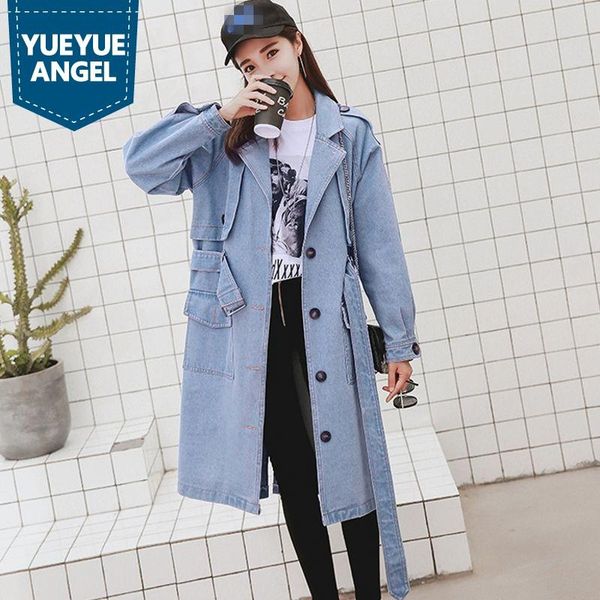 korean style womens turn down collar jeans long coat single breasted new fashion bowknot pockets slim fit female trench outwear, Tan;black
korean style womens turn down collar jeans long coat single breasted new fashion bowknot pockets slim fit female trench outwear, Tan;black