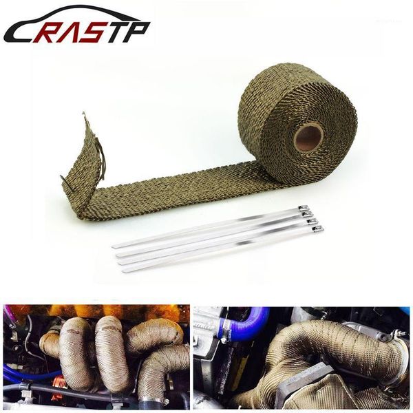 car motorcycle exhaust wrap pipe header heat wrap turbo mainfold heat exhaust thermal tape stainless steel ties -cr10071
car motorcycle exhaust wrap pipe header heat wrap turbo mainfold heat exhaust thermal tape stainless steel ties -cr10071