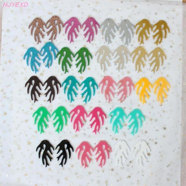 60mm acrylic earrings leaf dangle earrings glitter / ma black / mirror leaf laser cutout 2.4"-ac15341, Silver
60mm acrylic earrings leaf dangle earrings glitter / ma black / mirror leaf laser cutout 2.4"-ac15341, Silver