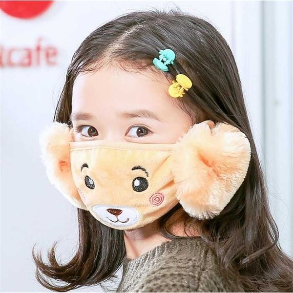 unisexchild face 2 cartoon bear in mask 1 cover plush ear protective thick warm mouth masks winter mouth-muffl
unisexchild face 2 cartoon bear in mask 1 cover plush ear protective thick warm mouth masks winter mouth-muffl