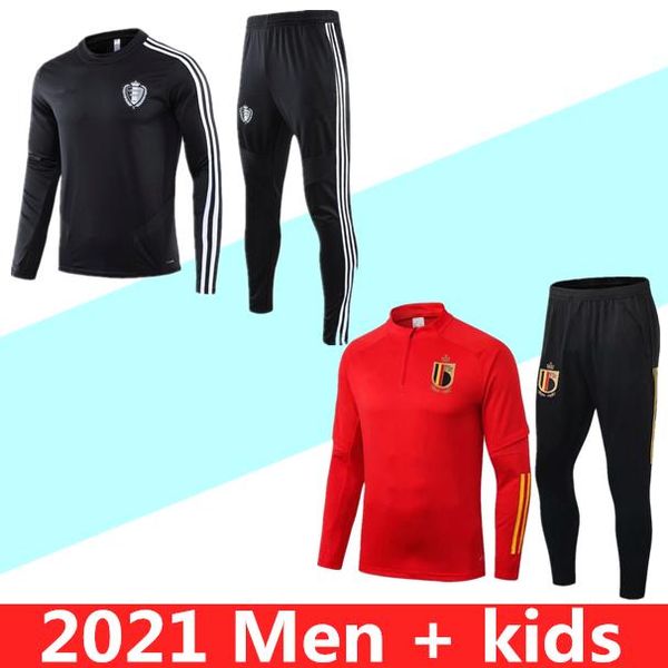 2020 belgium soccer tracksuit survetement 19 20 verratti de bruyne e. hazard r. lukaku football training suit jacket jogging chandal suit, Black
2020 belgium soccer tracksuit survetement 19 20 verratti de bruyne e. hazard r. lukaku football training suit jacket jogging chandal suit, Black