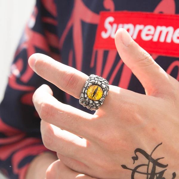 steel soldier evil eye ring stainless steel punk skull ring men jewelry display, Golden;silver
steel soldier evil eye ring stainless steel punk skull ring men jewelry display, Golden;silver