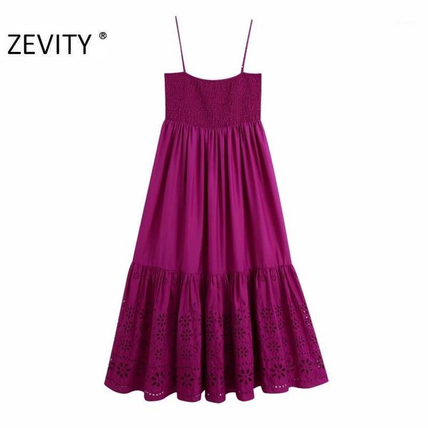 zevity new women spaghetti strap hem pleats hollow out embroidery midi dress lady elastic sling vestido chic dresses ds44761, Black;gray
zevity new women spaghetti strap hem pleats hollow out embroidery midi dress lady elastic sling vestido chic dresses ds44761, Black;gray