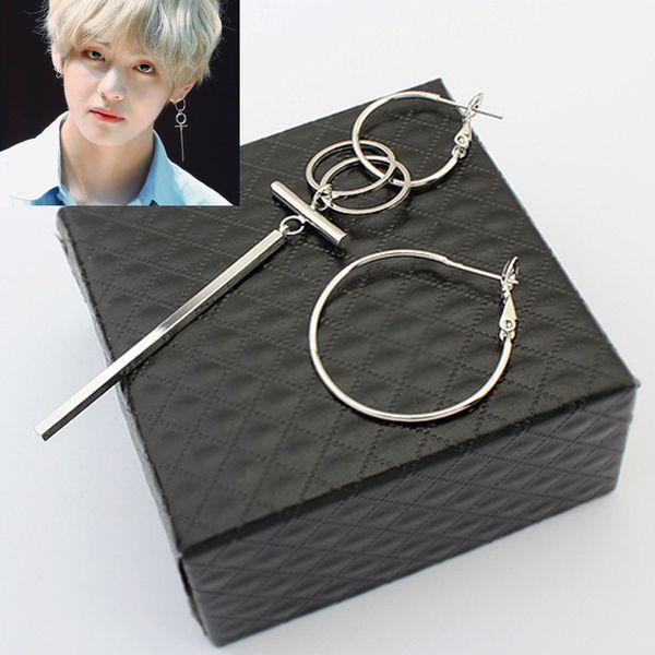 kpop dna korean pop jewelry bangtan boys album silver color stud earrings for women vintage long men earrings geometric, Golden
kpop dna korean pop jewelry bangtan boys album silver color stud earrings for women vintage long men earrings geometric, Golden