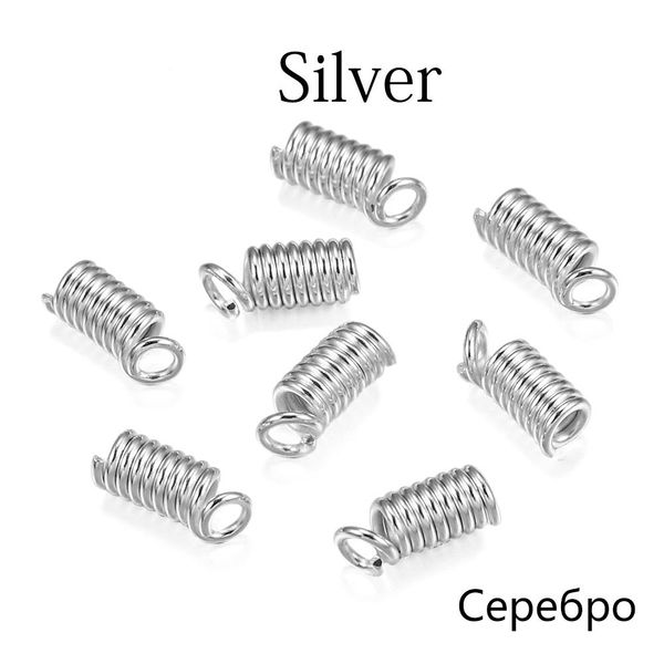 100 шт. / лот металлическая пружина обжима clasps кожаные концы заканчивается завезритель конечные крышки разъемы для diy браслет ожерелье ю
100 шт. / лот металлическая пружина обжима clasps кожаные концы заканчивается завезритель конечные крышки разъемы для diy браслет ожерелье ю