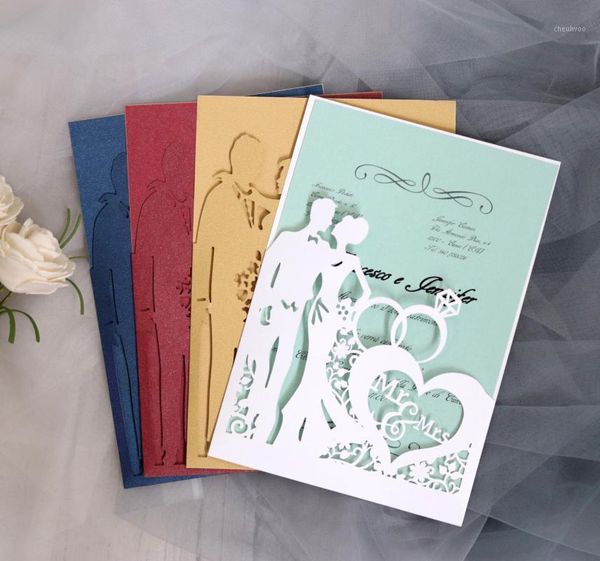bride and groom hollow laser cut wedding invitations card greeting cards valentine's day wedding decoration party supplies1
bride and groom hollow laser cut wedding invitations card greeting cards valentine's day wedding decoration party supplies1