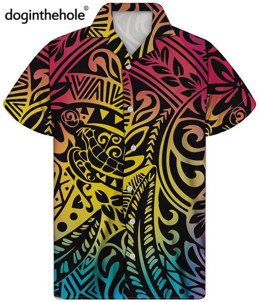 doginthehole traditional polynesian tattoo print men's short sleeve fashion hawaii shirt summer casual loose beach shirts, White;black
doginthehole traditional polynesian tattoo print men's short sleeve fashion hawaii shirt summer casual loose beach shirts, White;black