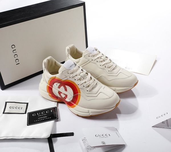 designer womens sneakers luxury apricot red orange gradient symbol printing round head flat heel with box size 35-44, Black
designer womens sneakers luxury apricot red orange gradient symbol printing round head flat heel with box size 35-44, Black