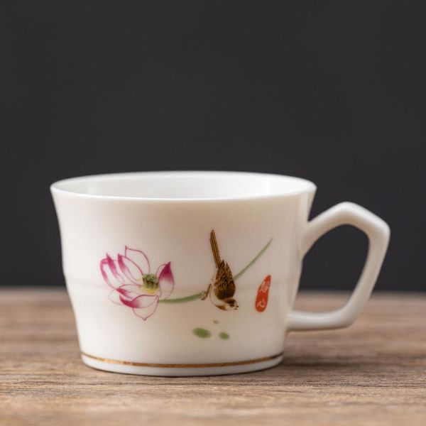 chanshova 100ml chinese style hand painted ceramic coffee mug creative home white porcelain small tea cups and mugs with handle wmttgu
chanshova 100ml chinese style hand painted ceramic coffee mug creative home white porcelain small tea cups and mugs with handle wmttgu