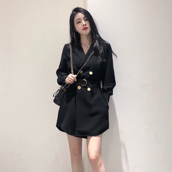 2021 new business casual long sleeve blazer mini party women office lady elegant korean one-piece dress female 2021 spring ryri, Black;gray
2021 new business casual long sleeve blazer mini party women office lady elegant korean one-piece dress female 2021 spring ryri, Black;gray