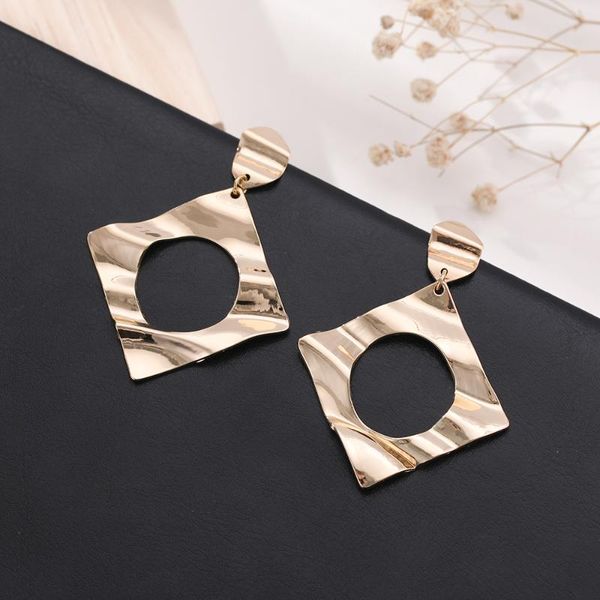 charm 2021 earrings large for women statement geometric golden color metal pendant trend fashion jewelry
charm 2021 earrings large for women statement geometric golden color metal pendant trend fashion jewelry