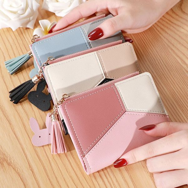 2022 new ladies wallet colorful style designer wallets short designers ladie wallet mens purses card holder coin purse, Red;black
2022 new ladies wallet colorful style designer wallets short designers ladie wallet mens purses card holder coin purse, Red;black