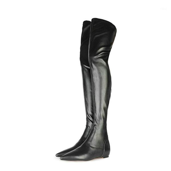 boots women microfiber leather over the knee punk motorcycle night club shoes woman low heels1, Black
boots women microfiber leather over the knee punk motorcycle night club shoes woman low heels1, Black