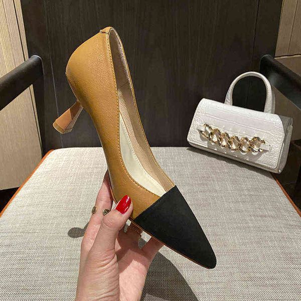 women's sandals 698-2 splicing single shoes women's 2022 spring net red french girls' thin pointed color high heels, Black
women's sandals 698-2 splicing single shoes women's 2022 spring net red french girls' thin pointed color high heels, Black