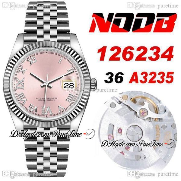 2021 n 36 126234 date a3235 automatic womens mens watch pink dial roman markers edition stainless steel bracelet puretime i9, Slivery;brown
2021 n 36 126234 date a3235 automatic womens mens watch pink dial roman markers edition stainless steel bracelet puretime i9, Slivery;brown