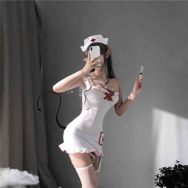 underwear nurse cosplay women white lingerie erotic costumes role play uniform temptation, Black;white
underwear nurse cosplay women white lingerie erotic costumes role play uniform temptation, Black;white