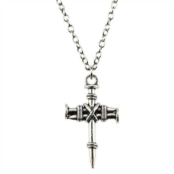 3 pcs 2019 new fashion 34x20mm 2 colors bronze silver color nail cross pendant necklace jewelry for women wmtfvz bdesybag, Black;white
3 pcs 2019 new fashion 34x20mm 2 colors bronze silver color nail cross pendant necklace jewelry for women wmtfvz bdesybag, Black;white