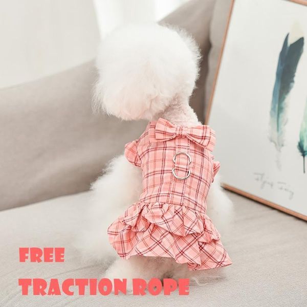 dog apparel bow-knot check pattern pet dress with a leash, cat and clothes, puppy christmas easter summer clothes1
dog apparel bow-knot check pattern pet dress with a leash, cat and clothes, puppy christmas easter summer clothes1