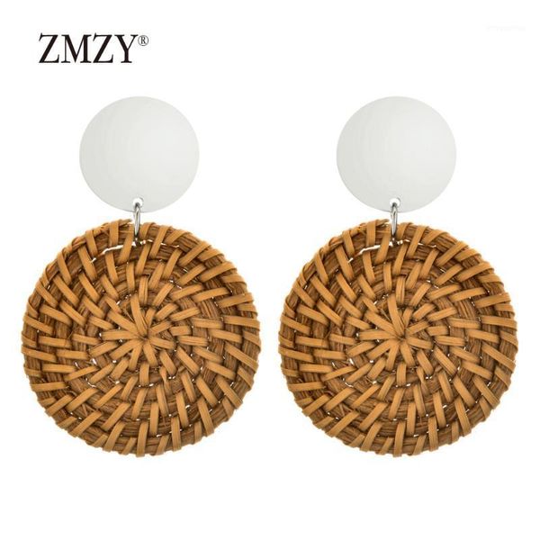zmzy stainless steel earrings wood straw weave rattan knit vine geometric circle long drop earrings for women/girls jewelry1, Silver
zmzy stainless steel earrings wood straw weave rattan knit vine geometric circle long drop earrings for women/girls jewelry1, Silver