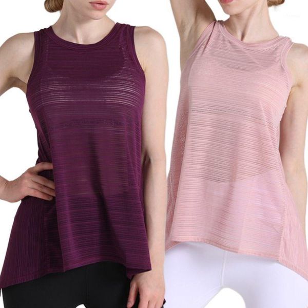 women workout sleeveless tank keyhole open back striped sport summer clothes1, White
women workout sleeveless tank keyhole open back striped sport summer clothes1, White