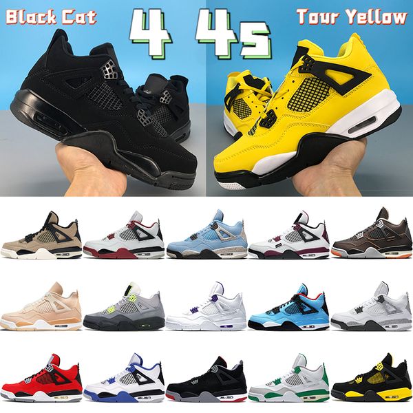 4 4s sneakers men designer basketball shoes university blue black cat tour yellow paris bred red thunder white cement se neon mushroom desig
4 4s sneakers men designer basketball shoes university blue black cat tour yellow paris bred red thunder white cement se neon mushroom desig