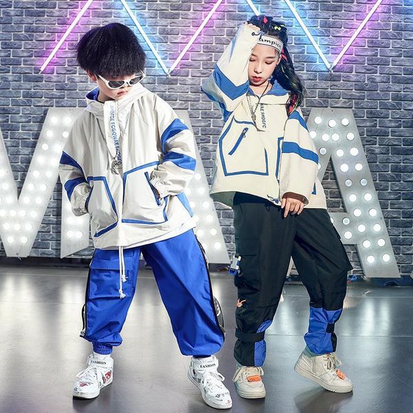 children fashion white hip hop clothing jacket crop coat running casual pants for boy girl jazz dance costume clothes wear1, Black;red 
children fashion white hip hop clothing jacket crop coat running casual pants for boy girl jazz dance costume clothes wear1, Black;red