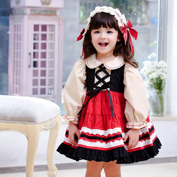 kids dress for girls baby autumn long sleeve wedding dress girl ball gown 2020 lolita cute patchwork princess party vestidos, Red;yellow
kids dress for girls baby autumn long sleeve wedding dress girl ball gown 2020 lolita cute patchwork princess party vestidos, Red;yellow