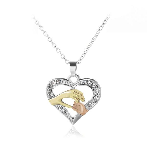 pendant necklaces kesocoray mother's day gift big hands holding small mom's hand heart necklace long water wave chain hollow love, Silver
pendant necklaces kesocoray mother's day gift big hands holding small mom's hand heart necklace long water wave chain hollow love, Silver